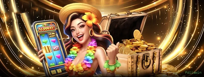 Slots online da foliawin com jackpots progressivos